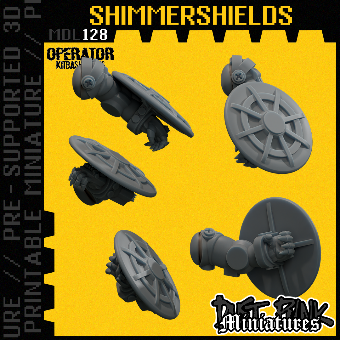 MDL128 SHIMMERSHIELDS [PRE-SUPPORTED]